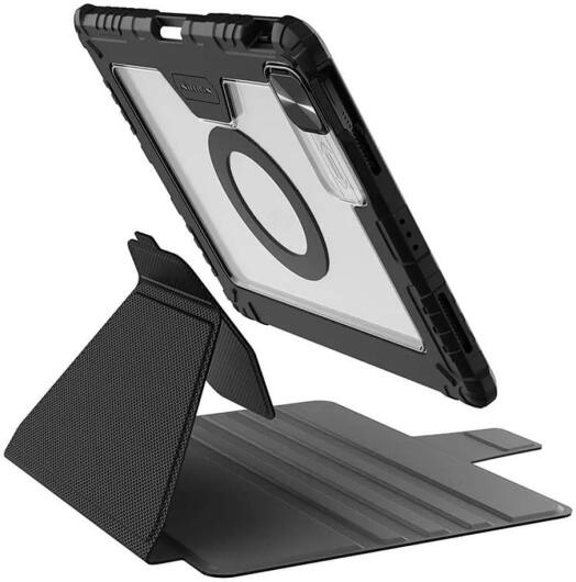 Nillkin Bumper SnapSafe Apple iPad 10.2 (2019/2020/2021) Hoes Zwart afbeelding 1