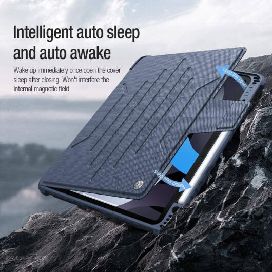 Nillkin Bumper SnapSafe Apple iPad 10.2 (2019/2020/2021) Hoes Zwart afbeelding 7