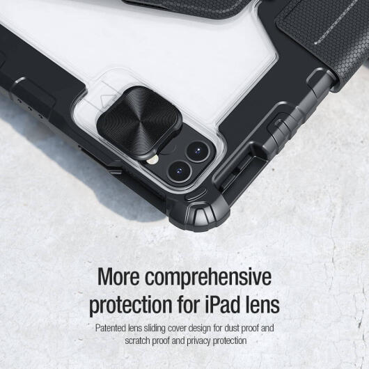 Nillkin Bumper SnapSafe Apple iPad 10.2 (2019/2020/2021) Hoes Zwart afbeelding 6