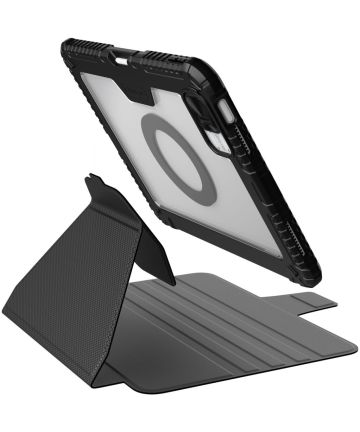 Nillkin Bumper SnapSafe Apple iPad 10.9 (2022) Hoes Book Case Zwart Hoesjes