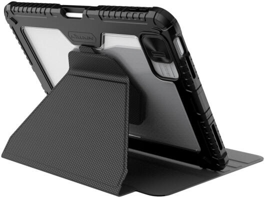 Nillkin Bumper SnapSafe Apple iPad 11 (2025) / 10.9 (2022) Hoes Book Case Zwart afbeelding 18