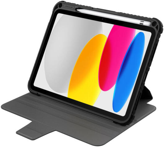 Nillkin Bumper SnapSafe Apple iPad 11 (2025) / 10.9 (2022) Hoes Book Case Zwart afbeelding 2