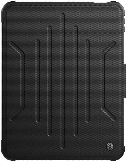 Nillkin Bumper SnapSafe Apple iPad 11 (2025) / 10.9 (2022) Hoes Book Case Zwart afbeelding 3
