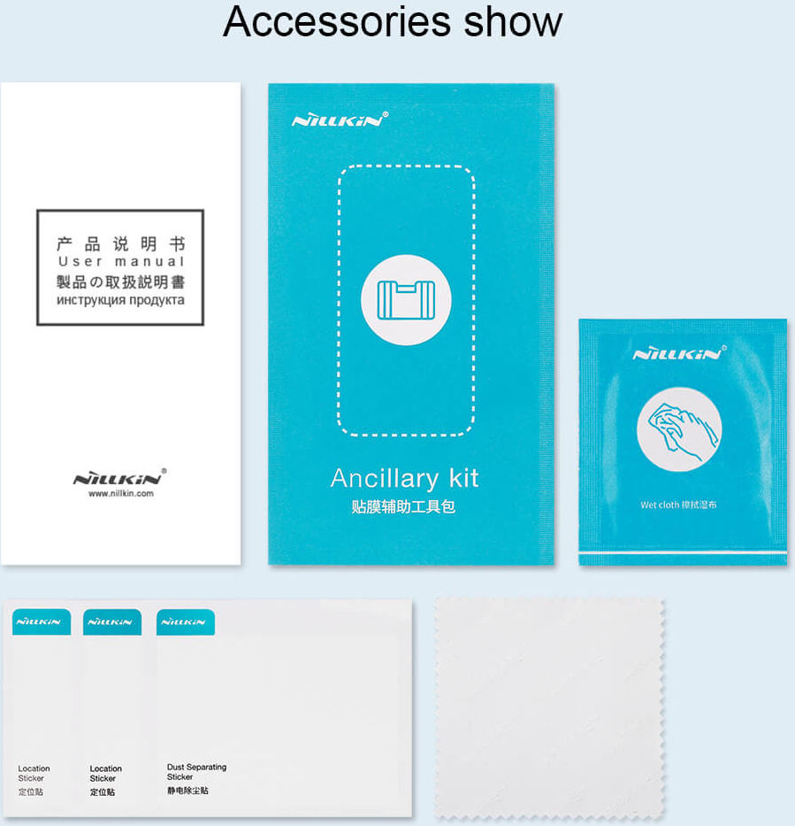 Nillkin Xiaomi 13 Pro Screen Protector 3D Tempered Glass 9H 0.3mm afbeelding 17