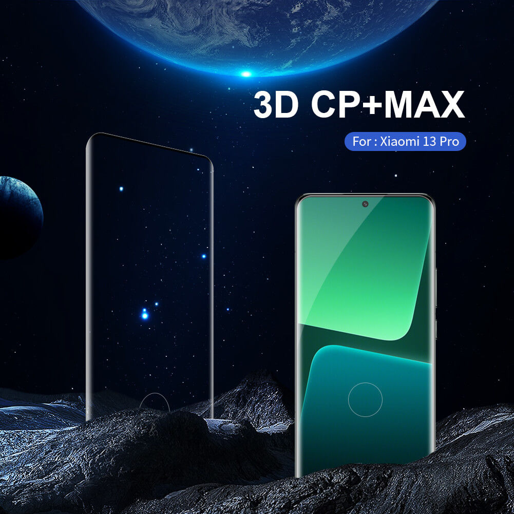 Nillkin Xiaomi 13 Pro Screen Protector 3D Tempered Glass 9H 0.3mm afbeelding 13