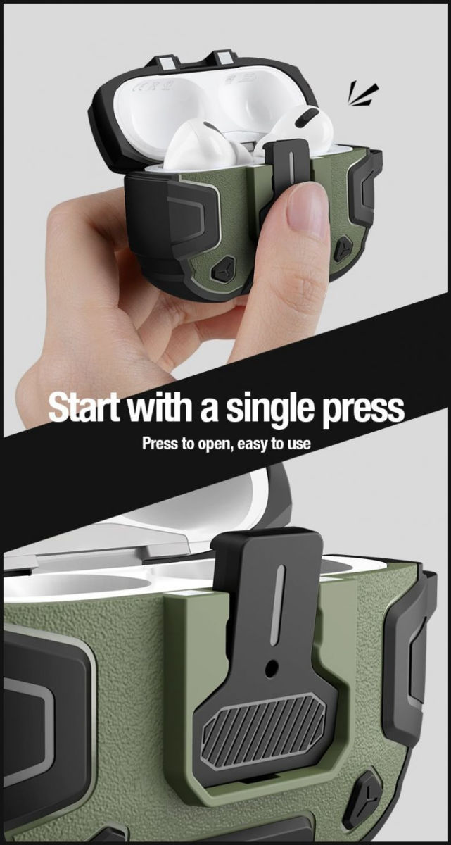 Nillkin Bounce Pro Apple Air Pods Pro Hoesje Zwart afbeelding 7