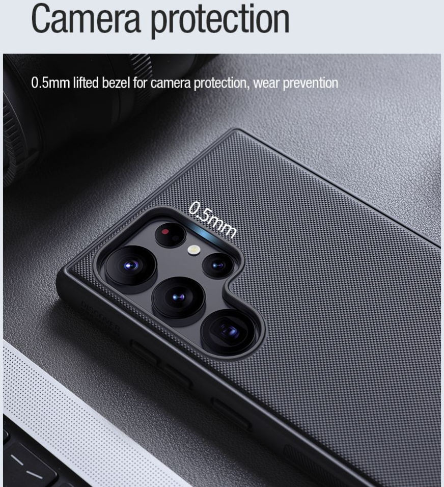 Nillkin Frosted Shield Samsung Galaxy S23 Ultra Hoesje MagSafe Zwart afbeelding 6