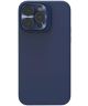 Nillkin Lens Wing iPhone 14 Pro Hoesje Siliconen met MagSafe Blauw