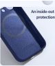 Nillkin Lens Wing iPhone 14 Pro Hoesje Siliconen met MagSafe Paars