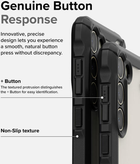 Ringke Fusion X Samsung Galaxy S23 Hoesje Back Cover Transparant Zwart afbeelding 11