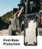 Ringke Fusion X Samsung Galaxy S23 Plus Hoesje Back Cover Zwart afbeelding 5