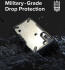 Ringke Fusion X Samsung Galaxy S23 Plus Hoesje Back Cover Zwart afbeelding 4
