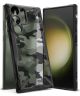 Ringke Fusion X Samsung Galaxy S23 Ultra Hoesje Back Cover Camo Zwart