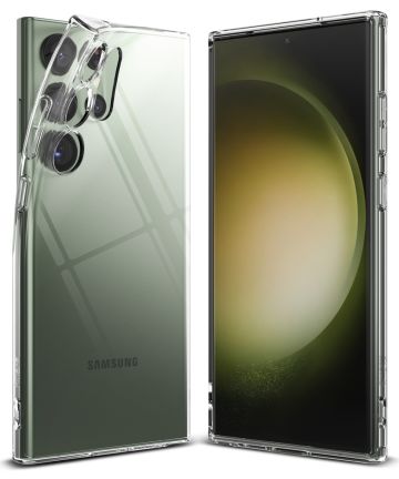 Ringke Air Samsung S23 Ultra Hoesje Flexibel TPU Transparant Hoesjes