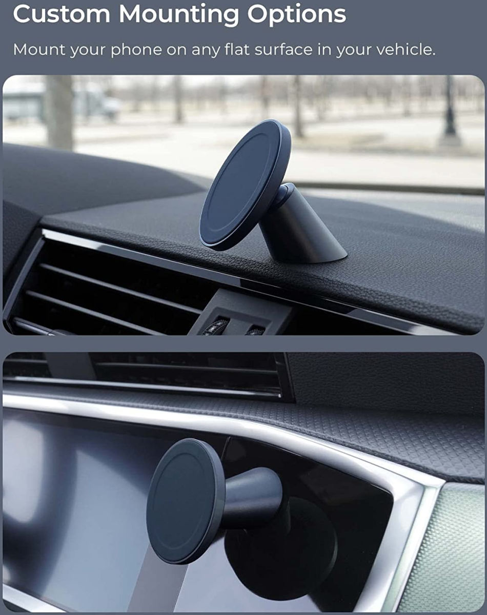 iOttie Velox Magnetische MagSafe Dashboard Telefoonhouder Auto Blauw afbeelding 7