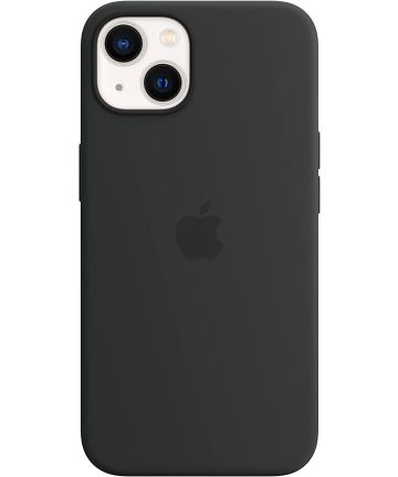 Origineel Apple iPhone 13 Hoesje MagSafe Silicone Case Zwart Hoesjes