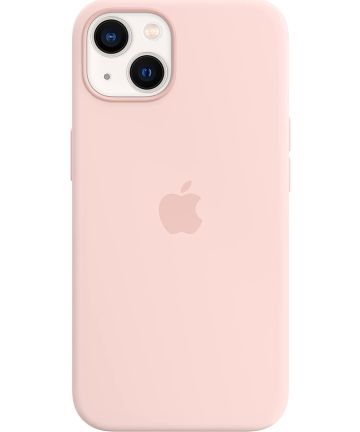 Origineel Apple iPhone 13 Hoesje MagSafe Silicone Case Roze Hoesjes