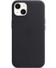 Origineel Apple iPhone 13 Hoesje MagSafe Leather Case Zwart