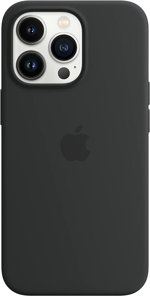 Origineel Apple iPhone 13 Pro Hoesje MagSafe Silicone Case Zwart afbeelding 1