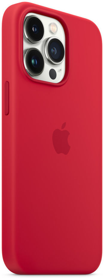 Origineel Apple iPhone 13 Pro Hoesje MagSafe Silicone Case Rood afbeelding 2