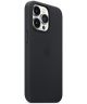 Origineel Apple iPhone 13 Pro Hoesje MagSafe Leather Case Zwart
