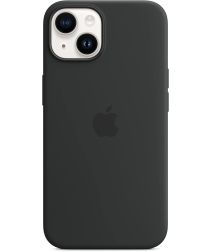 Origineel Apple iPhone 14 Hoesje MagSafe Silicone Case Zwart