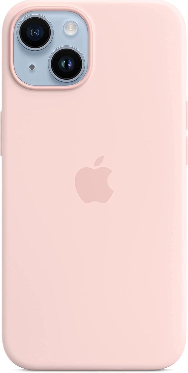 Origineel Apple iPhone 14 Hoesje MagSafe Silicone Case Roze afbeelding 5