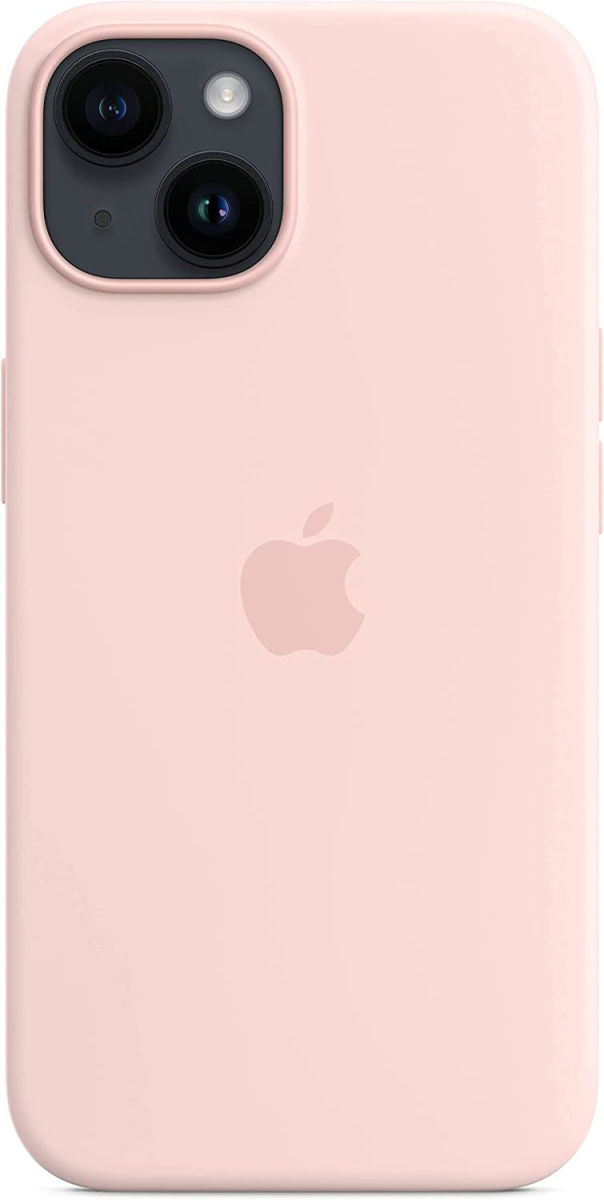 Origineel Apple iPhone 14 Hoesje MagSafe Silicone Case Roze afbeelding 6