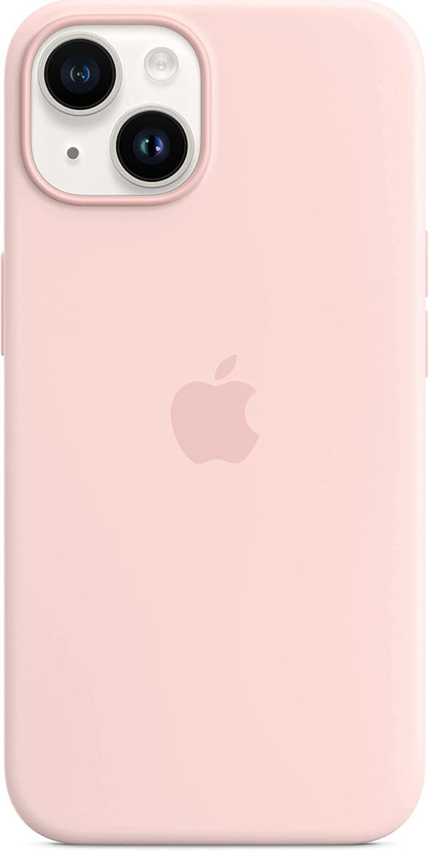 Origineel Apple iPhone 14 Hoesje MagSafe Silicone Case Roze afbeelding 1