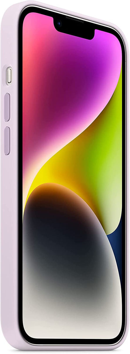 Origineel Apple iPhone 14 Hoesje MagSafe Silicone Case Paars afbeelding 3