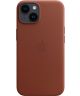 Origineel Apple iPhone 14 Hoesje MagSafe Leather Case Bruin