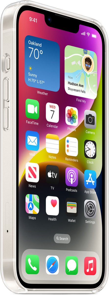 Origineel Apple iPhone 14 Plus Hoesje MagSafe Clear Case Transparant afbeelding 3