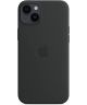 Origineel Apple iPhone 14 Plus Hoesje MagSafe Silicone Case Zwart