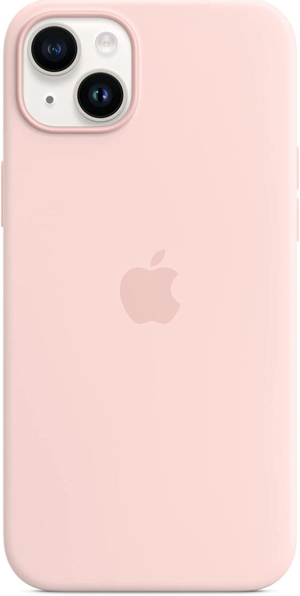 Origineel Apple iPhone 14 Plus Hoesje MagSafe Silicone Case Roze afbeelding 1