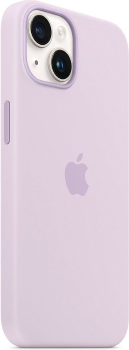 Origineel Apple iPhone 14 Plus Hoesje MagSafe Silicone Case Paars afbeelding 3