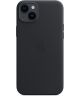 Origineel Apple iPhone 14 Plus Hoesje MagSafe Leather Case Zwart