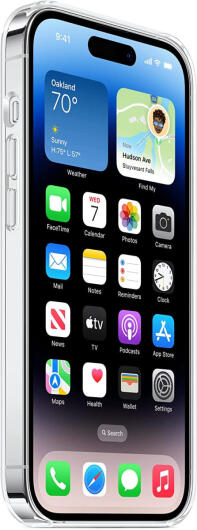 Origineel Apple iPhone 14 Pro Hoesje MagSafe Clear Case Transparant afbeelding 3