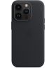 Origineel Apple iPhone 14 Pro Hoesje MagSafe Leather Case Zwart