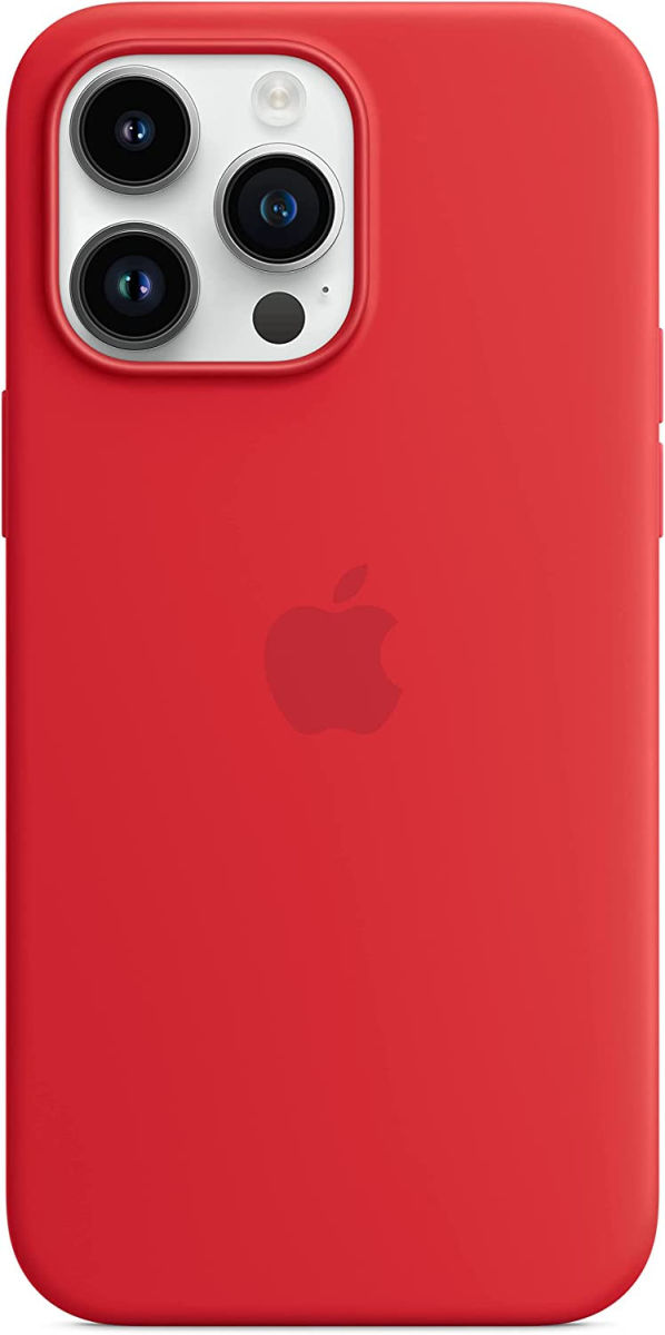 Origineel Apple iPhone 14 Pro Max Hoesje MagSafe Silicone Case Rood afbeelding 1