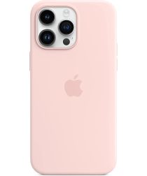 Origineel Apple iPhone 14 Pro Max Hoesje MagSafe Silicone Case Roze