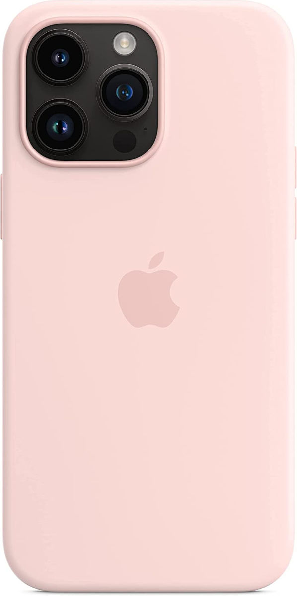 Origineel Apple iPhone 14 Pro Max Hoesje MagSafe Silicone Case Roze afbeelding 4