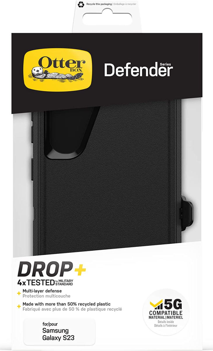 OtterBox Defender Samsung Galaxy S23 Hoesje Back Cover Zwart afbeelding 6