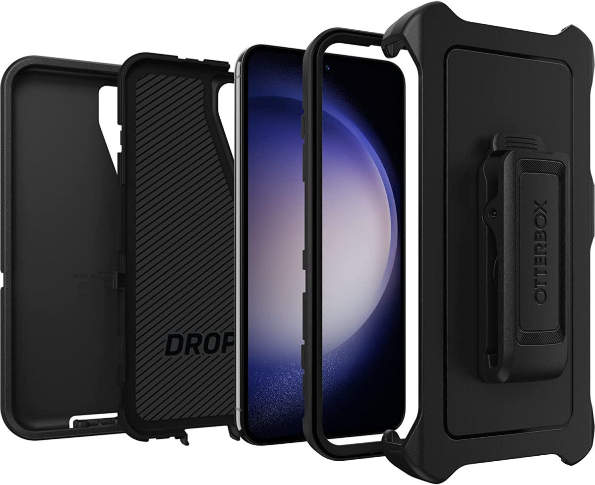 OtterBox Defender Samsung Galaxy S23 Hoesje Back Cover Zwart afbeelding 2