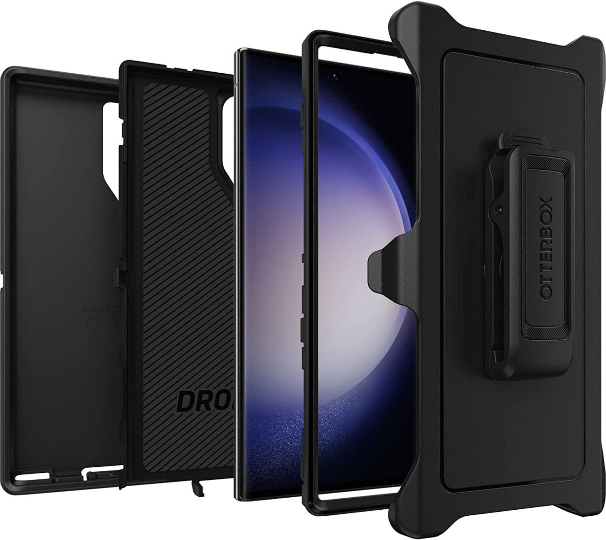 OtterBox Defender Samsung Galaxy S23 Ultra Hoesje Back Cover Zwart afbeelding 2