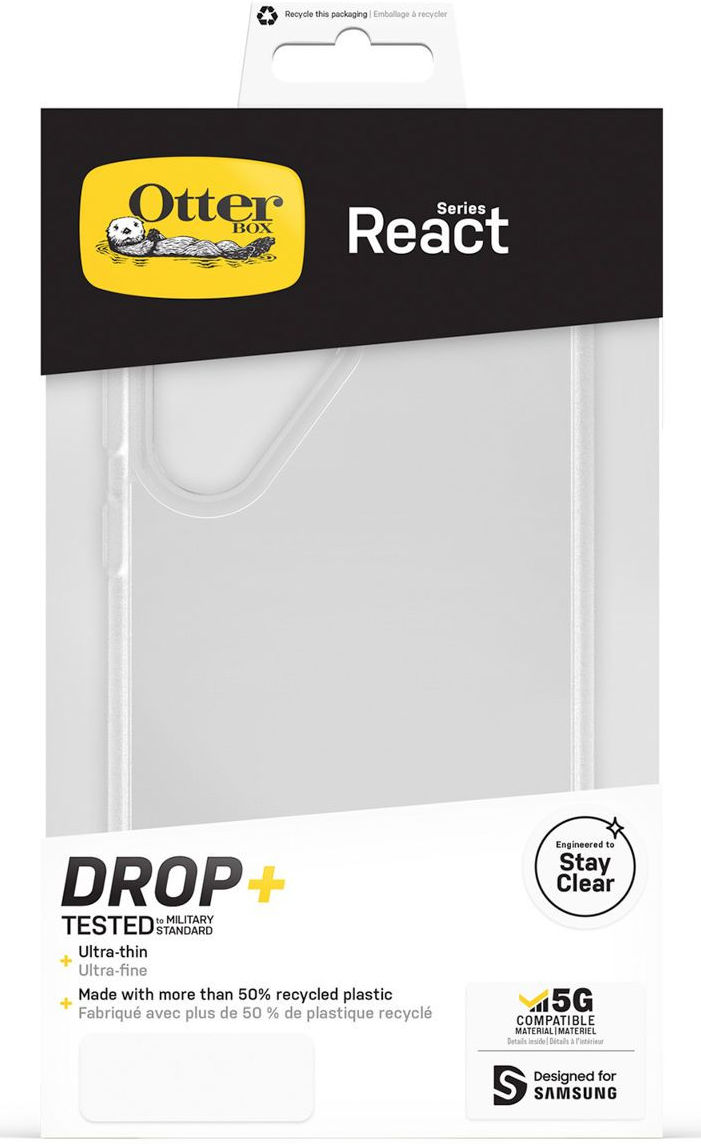 OtterBox React Samsung Galaxy S23 Ultra Hoesje Back Cover Transparant afbeelding 5