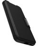 OtterBox Strada Samsung Galaxy S23 Plus Hoesje Leer Book Case Zwart
