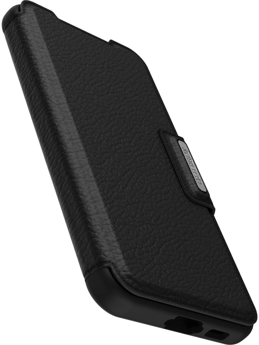 OtterBox Strada Samsung Galaxy S23 Plus Hoesje Leer Book Case Zwart afbeelding 9