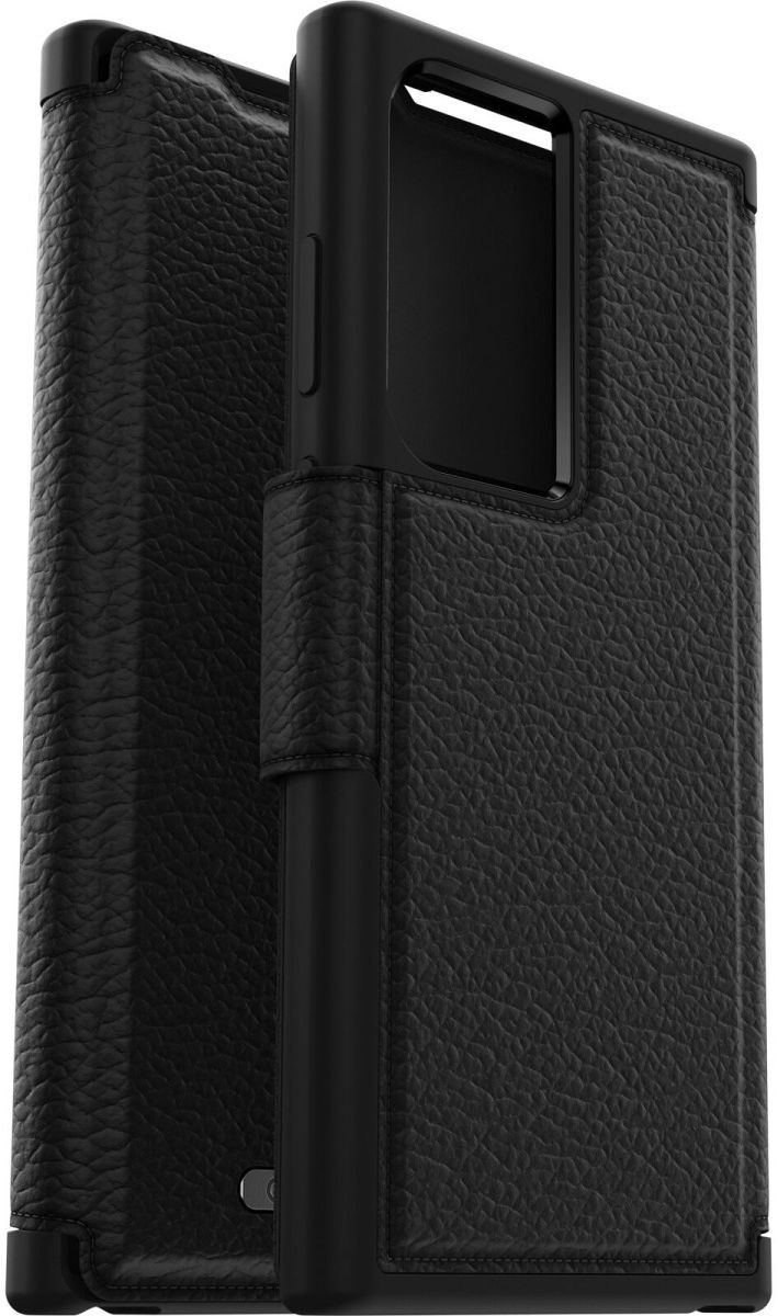 OtterBox Strada Samsung Galaxy S23 Ultra Hoesje Leer Book Case Zwart afbeelding 8