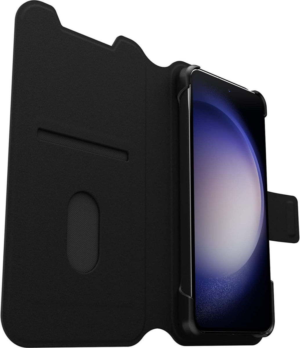 Otterbox Strada Via Series Samsung Galaxy S23 Hoesje Book Case Zwart afbeelding 2