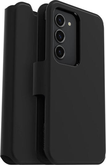Otterbox Strada Via Series Samsung Galaxy S23 Hoesje Book Case Zwart afbeelding 1
